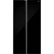 Hitachi Side By Side Refrigerator 656L Black - HRSN9713ESGBKOM