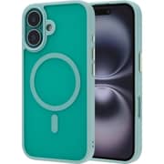 Infinyty Gleam Hybrid Matte Case Teal iPhone 16 Plus - GLE006X03