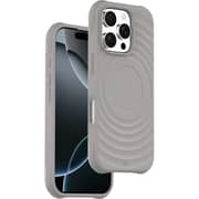 Infinyty Ripple Silicon Case Natural Titanium iPhone 16 Pro Max - QUI004X02