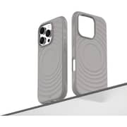 Infinyty Ripple Silicon Case Natural Titanium iPhone 16 Pro Max - QUI004X02