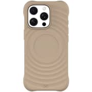 Infinyty Ripple Silicon Case Beige iPhone 16 Pro - QUI011X01