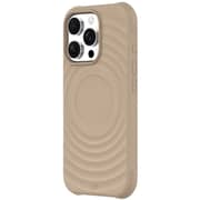 Infinyty Ripple Silicon Case Beige iPhone 16 Pro - QUI011X01