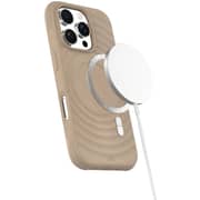 Infinyty Ripple Silicon Case Beige iPhone 16 Pro - QUI011X01