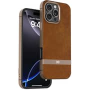 Infinyty Luxe Leather Case Brown iPhone 16 Pro Max - LUX008X02