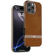 Infinyty Luxe Leather Case Brown iPhone 16 Pro - LUX008X01
