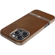 Infinyty Luxe Leather Case Brown iPhone 16 Pro - LUX008X01