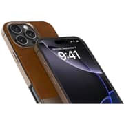Infinyty Luxe Leather Case Brown iPhone 16 Pro - LUX008X01