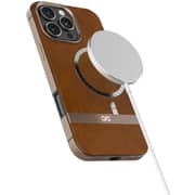 Infinyty Luxe Leather Case Brown iPhone 16 Pro - LUX008X01