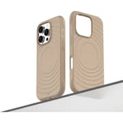 Infinyty Ripple Silicon Case Desert Titanium iPhone 16 Pro Max - QUI011X02