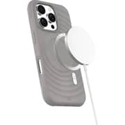 Infinyty Ripple Silicon Case Natural Titanium iPhone 16 Pro - QUI004X01