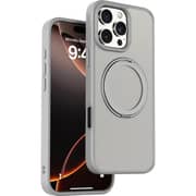 Infinyty Pristine Ring Stand Case Natural Titanium iPhone 16 Pro Max - PRI004X02