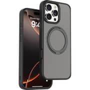 Infinyty Pristine Ring Stand Case Black Titanium iPhone 16 Pro - PRI001X01