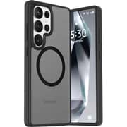 Infinyty Frosted Gelam Matte Case Black Samsung Galaxy S25 Ultra - GLE001X22