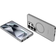 Infinyty Frosted Gelam Matte Case Grey Samsung Galaxy S25 Ultra - GLE004X22