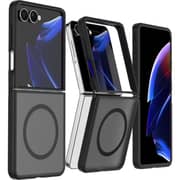 Infinyty Frosted Gelam Matte Case Black Samsung Galaxy Z Flip7 - GLE001X21