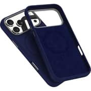Infinyty Ripple Silicon Case Blue iPhone 17 Pro Max - QUI002X17