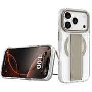 Infinyty Grypsta Grip Stand Case Clear/Grey iPhone 17 Pro - GRY004X16