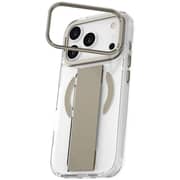 Infinyty Grypsta Grip Stand Case Clear/Grey iPhone 17 Pro - GRY004X16