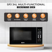 SPJ Microwave Oven 1000W 34L MWBLU-34L006