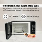 SPJ Microwave Oven 1000W 34L MWBLU-34L006