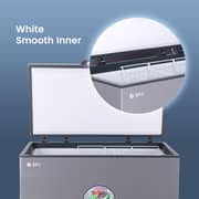 SPJ Single Door Chest Freezer 367L Grey - POSH-SLW495C