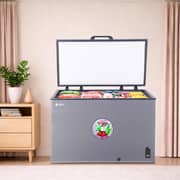 SPJ Single Door Chest Freezer 367L Grey - POSH-SLW495C