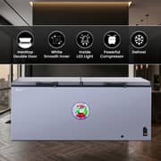 SPJ Chest Freezer 724L Grey - POSH-SLW795C