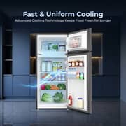 SPJ Top Mount Refrigerator 112L Grey - RF-TSLW140C