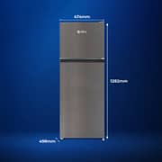 SPJ Top Mount Refrigerator 138L Silver - RF-TSLW160C