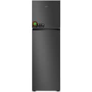 SPJ 286L Frost Free Double Door Refrigerator, Top Mount Freezer, Energy Efficient, Adjustable Glass Shelves, LED Light, Powerful Compressor, Low Noise, Dark Silver