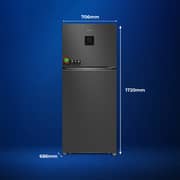 SPJ Top Mount Refrigerator 420L Dark Silver - POSH-TMSW550C