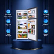 SPJ Top Mount Refrigerator 420L Dark Silver - POSH-TMSW550C