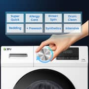 SPJ Front Load Washer 8 kg - FLFAMX-8KWT