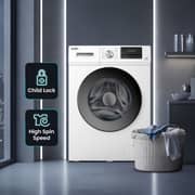 SPJ Front Load Washer 8 kg - FLFAMX-8KWT
