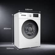 SPJ Front Load Washer 8 kg - FLFAMX-8KWT