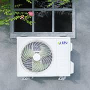 SPJ 2 Ton Split AC, 22000 BTU, Fast Cooling, Energy Efficient, Low Noise, R410A Refrigerant, Wall Mounted Air Conditioner, 5-Year Compressor Warranty, White