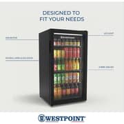 Westpoint Beverage Cooler 95L Black - WBCX-1025E