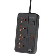 Porodo Blue Power Strip 3000W - 4 AC
