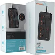 Porodo Blue Power Strip 3000W - 4 AC