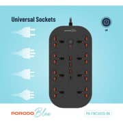 Porodo Blue Power Strip 3000W - 8 AC