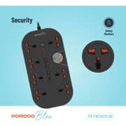 Porodo Blue Power Strip 3000W - 8 AC