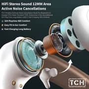 TCH Boom Trap L30 Wireless Earbuds White