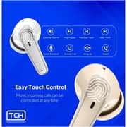 TCH Black Blade L10 ANC Wireless Earbuds Beige