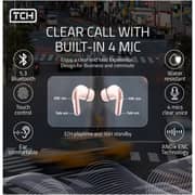 TCH Black Blade L10 Wireless Earbuds Pink