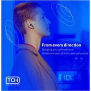 TCH Black Blade L10 Wireless Earbuds Pink