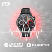 TCH Z40+ Tech Sense Smartwatch Black