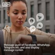 TCH Z40+ Tech Sense Smartwatch Black