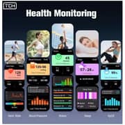 TCH Z10 Ultra Smart Beat Smartwatch Black