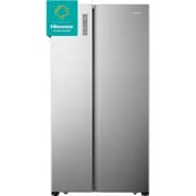 Hisense Side By Side Refrigerator 550L Silver - RS3P725NAI