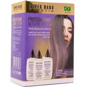 Super Nano Keratin Protein Nano Hair Keratin Kit 3 x 100ml (Pack of 1)